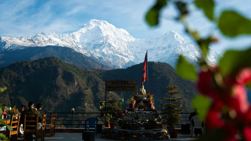 Traditional mountain teahouse lodge along the Annapurna Base Camp trail is this good