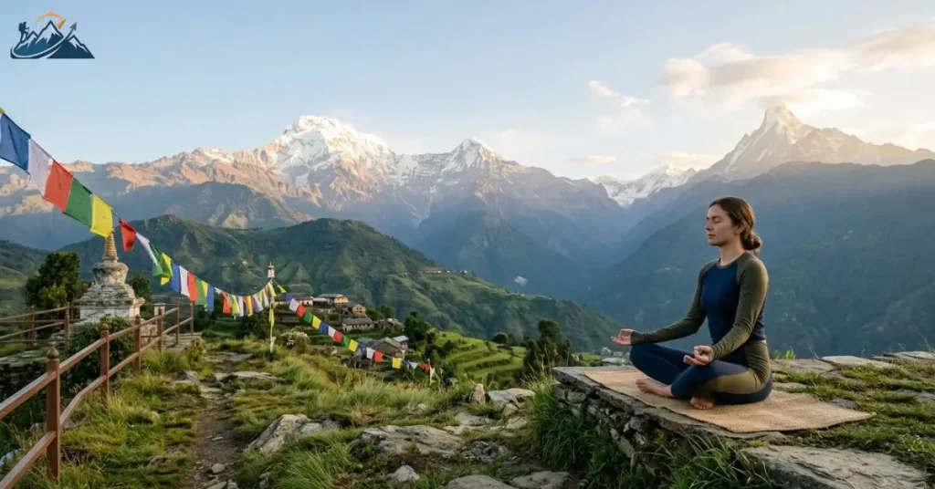 Nepal Wellness Year 2027 with yoga and meditation in the Himalayas